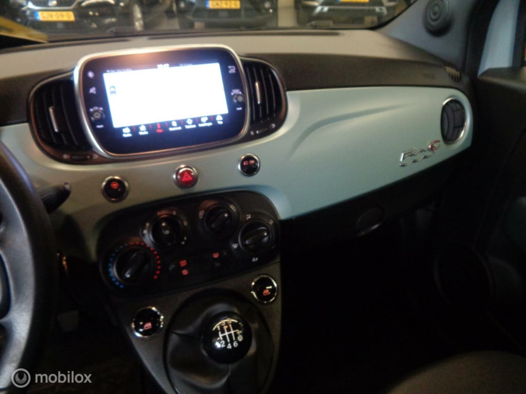 Fiat 500 C 1.0 hybrid launch edition/airco/16''lm velgen/half leer/1st eig/