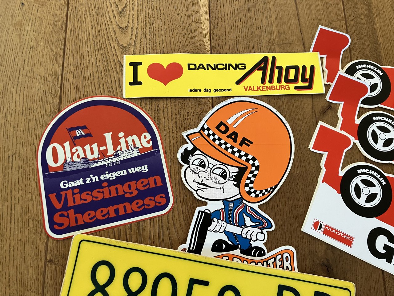 Stickers jaren ’70 en ‘80