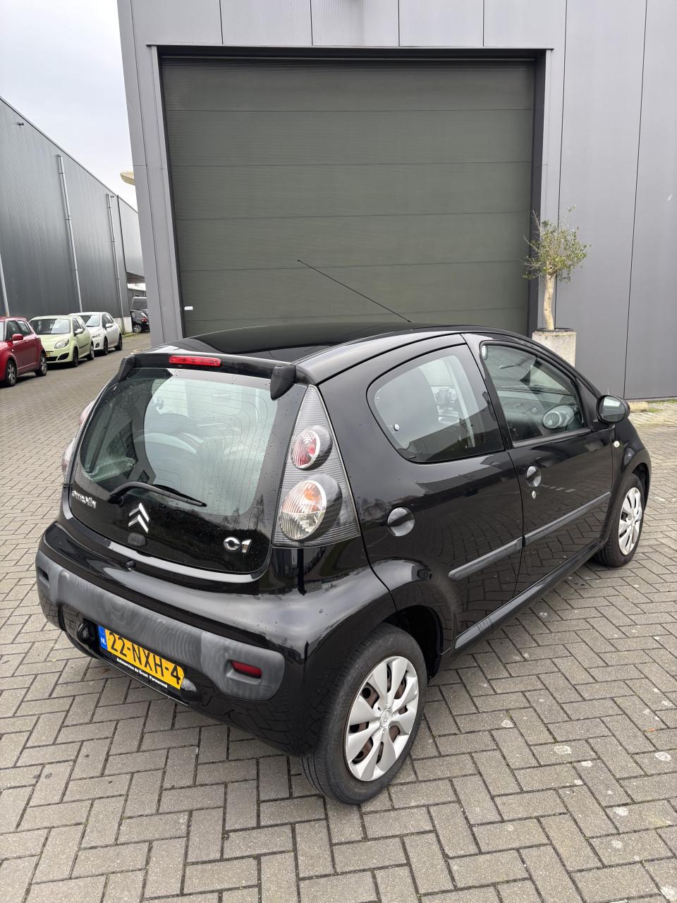 Citroën C1 1.0i 68PK 5D 2010 Zwart | NAP | NIEUWE APK!