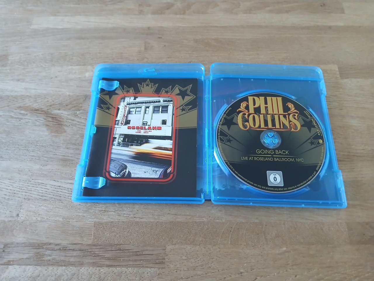 Phil Collins going back blu ray