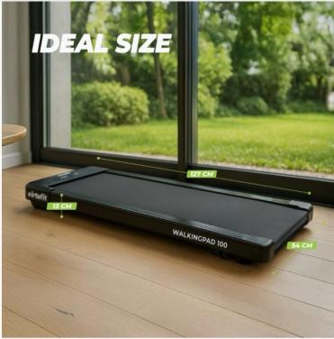 Virtufit walkingpad 100 loopban zgan fitness afvallen conditie