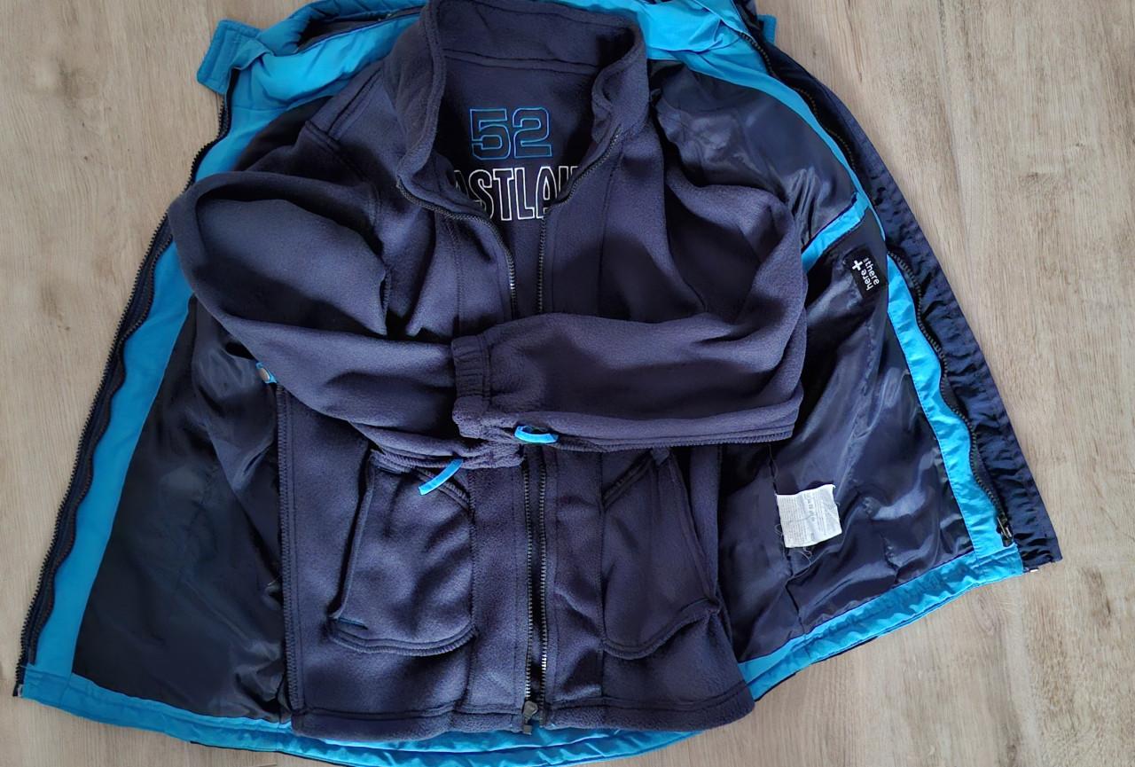 Winterjas, mt 146 blauw