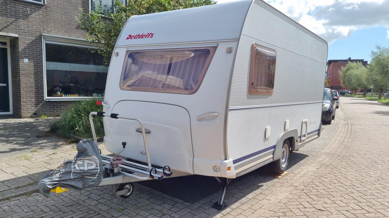 Dethleffs New Line 390 T uit 2002 - lichte Toercaravan