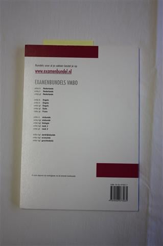 Examenbundel Engels vmbo b ISBN: 9789006073065 Euro 2,50