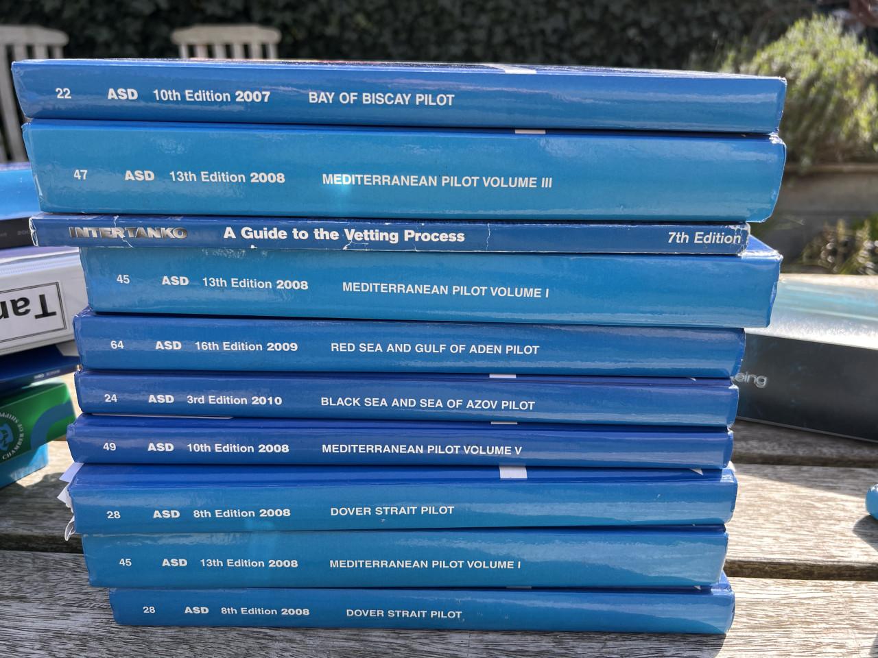 Oude edities van Nautische boeken