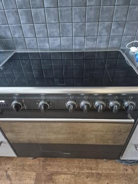 Smeg inductiefornuis met heteluchtoven