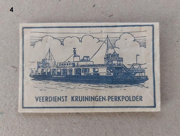 7 Suikerzakjes van het Veer Kruiningen-Perkpolder