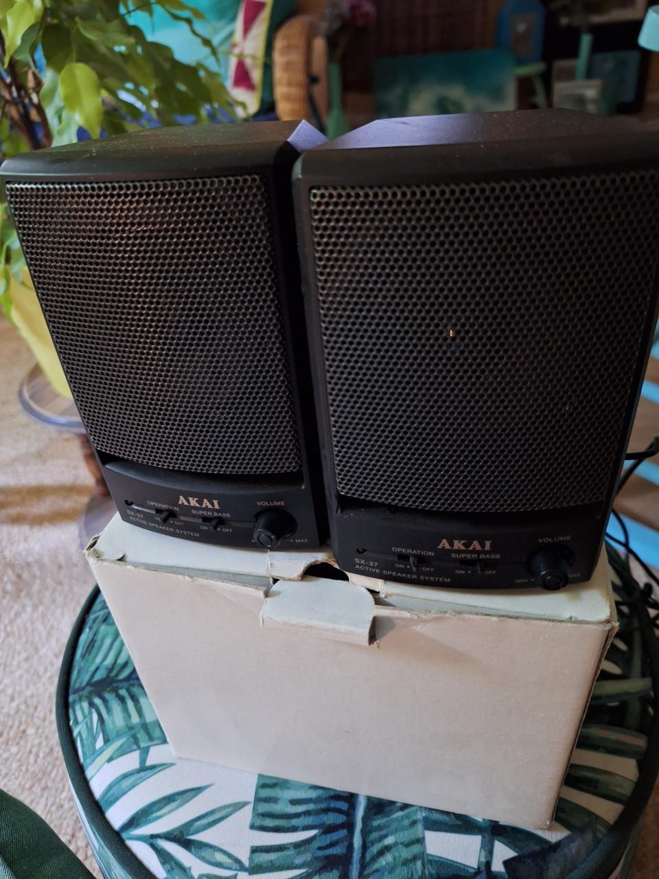 Kleine Speakers Akai