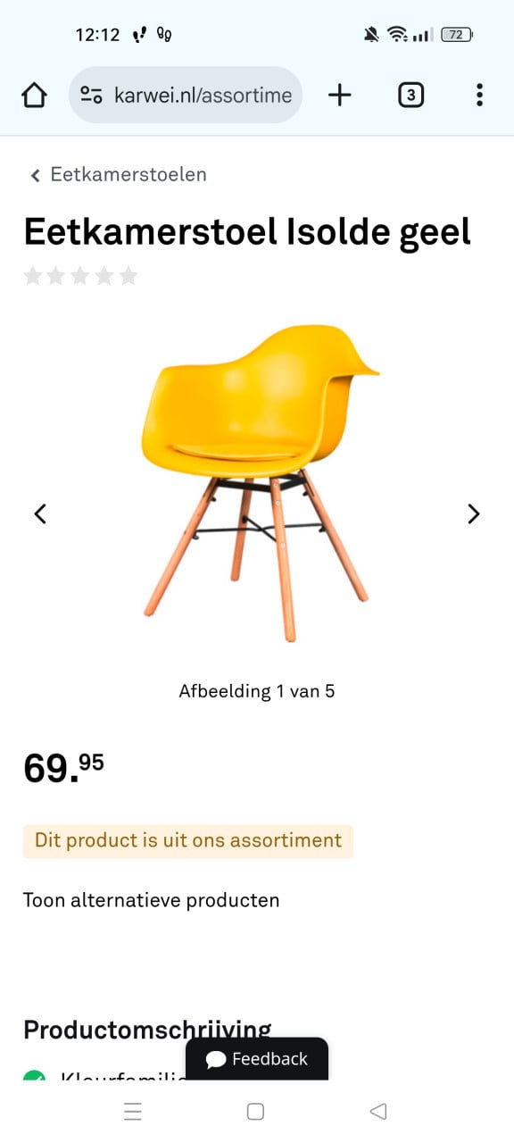 Eetkamerstoelen