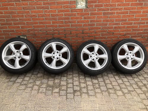 Velgen met winter banden voor SLK