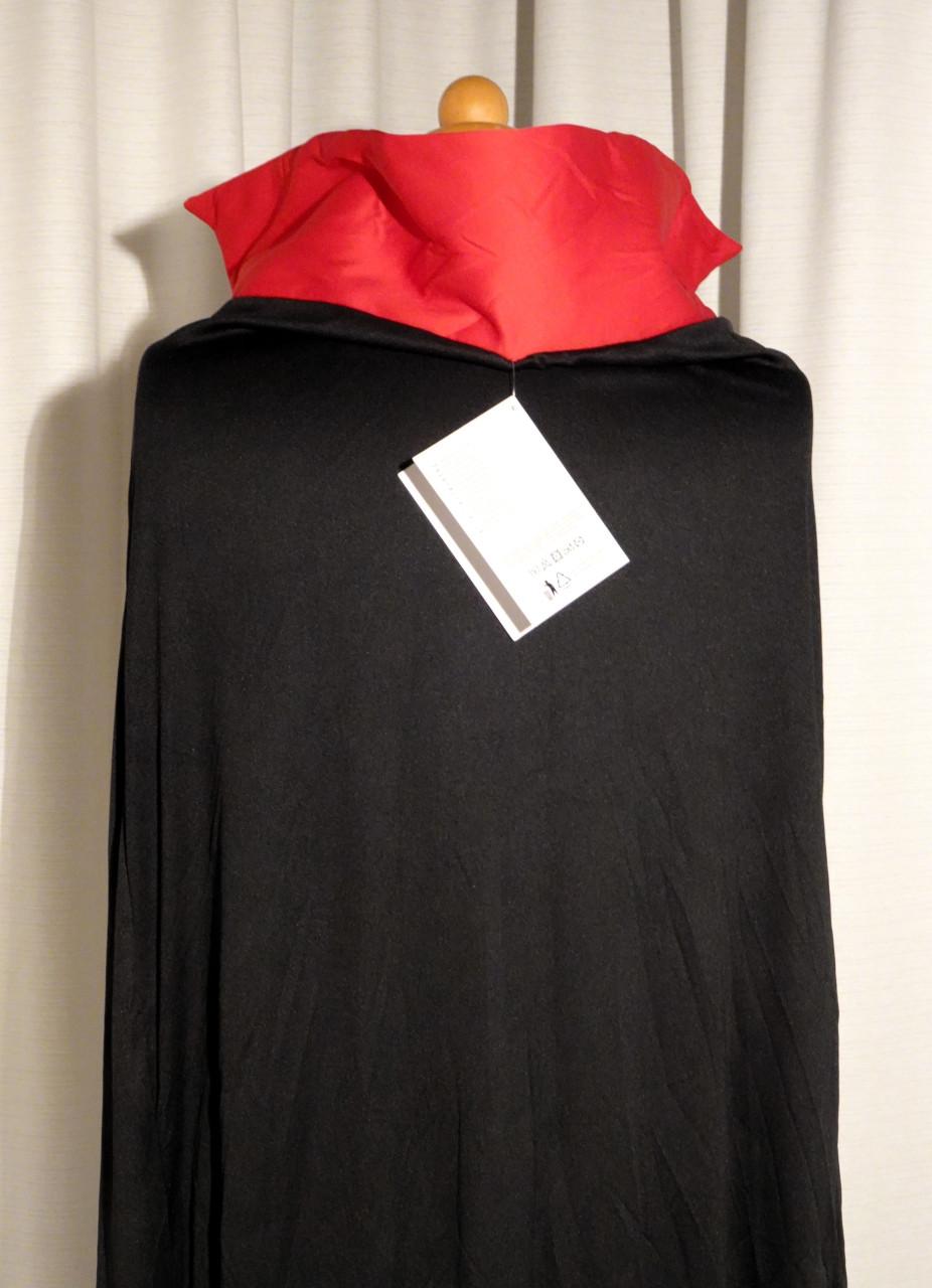 Nieuw ! Vampier / Dracula Cape Voor Volwassenen Heren Maat S