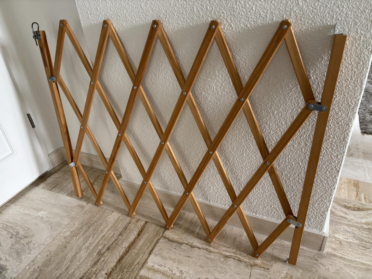 Traphekje / schaarhekje voor kinderen of huisdieren