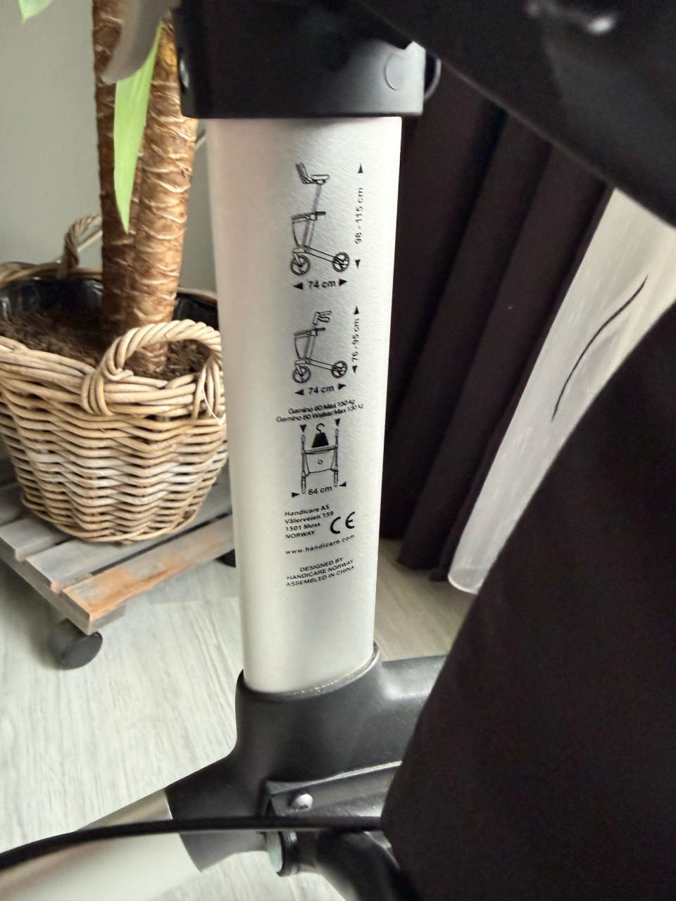 Rollator Gemino 60 – Zo Goed Als Nieuw!