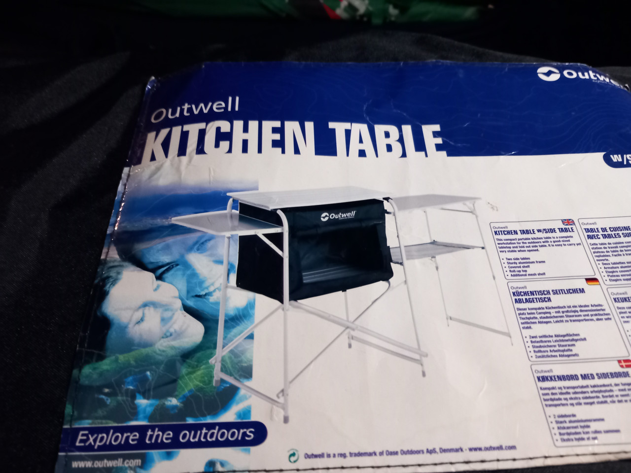 Buiten keukentafel