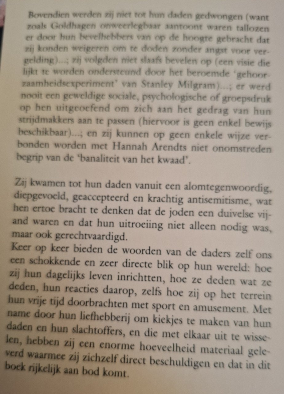 Hitlers gewillige beulen, door Daniel Jonah Goldhagen