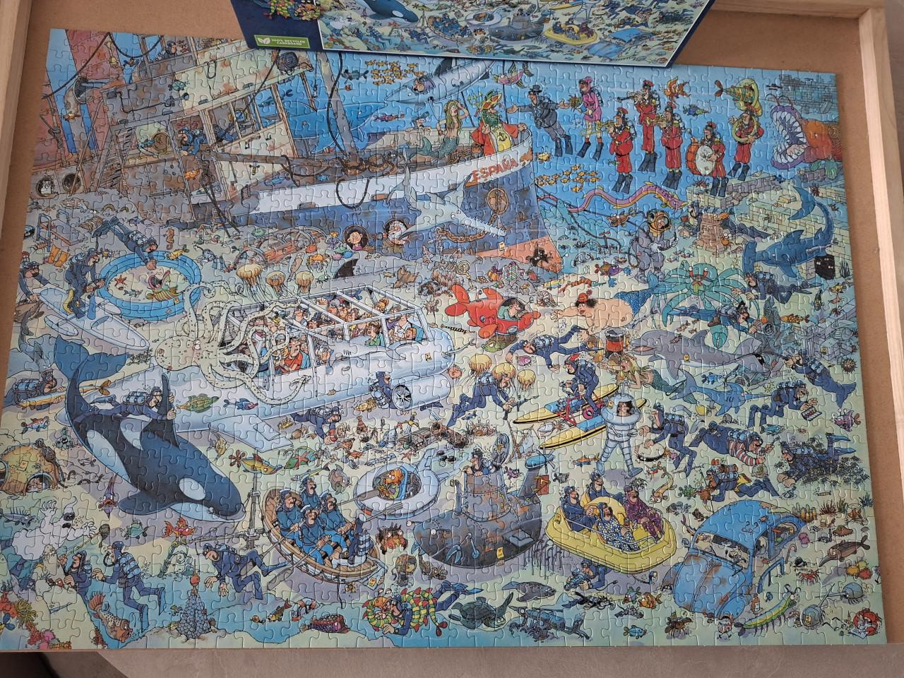 Puzzel Jan van Haasteren 1000st