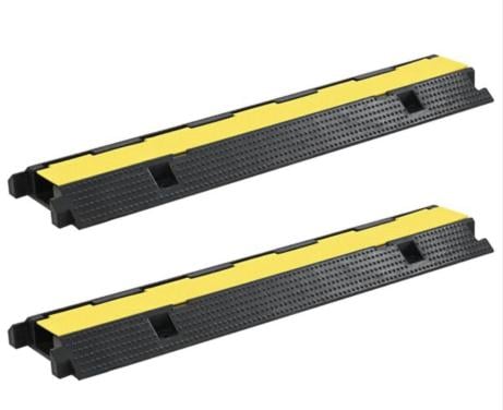 2 x nieuwe kabelgoot / drempel ( per stuk 1 meter )