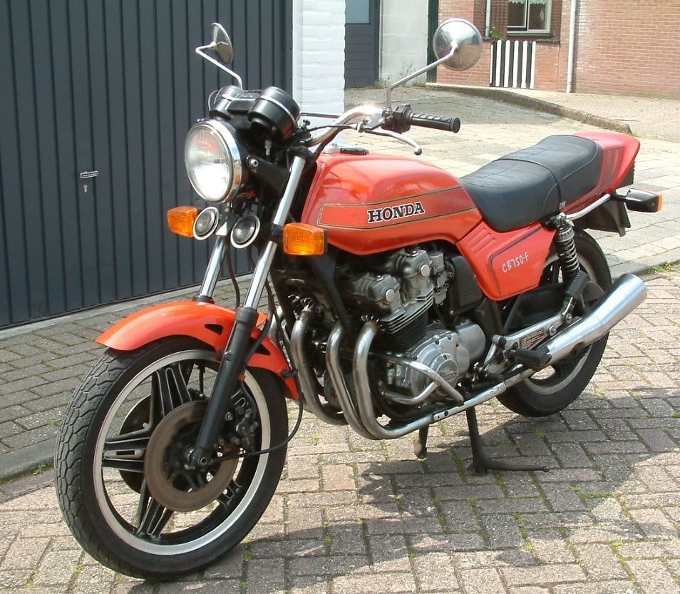 Honda 750 cb  zie ook de andere advertentie,s schilderijen Jac Caljouw