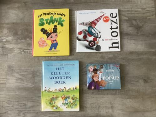 Prinsesje zonder stank, Hotze de Botskabouter, Frozen, Kleuterwoordenboek