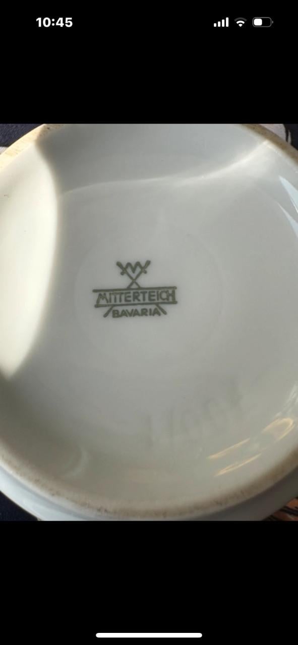 Koffie/theeset van Mitterteich Bavaria Germany