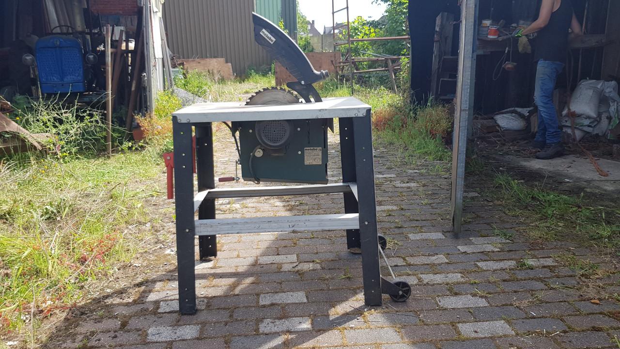 Tafelzaag / bouwcirkelzaak metabo