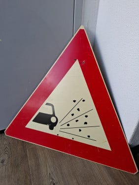 Kunststof verkeersbord