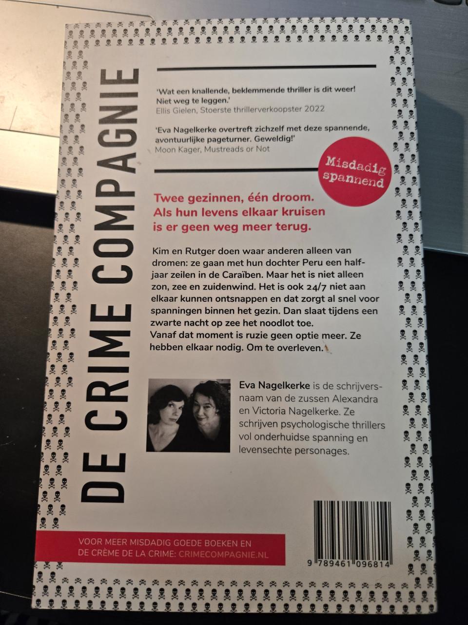 Thriller :Niet mijn droom, geschreven door Eva Nagelkerke,  2022.