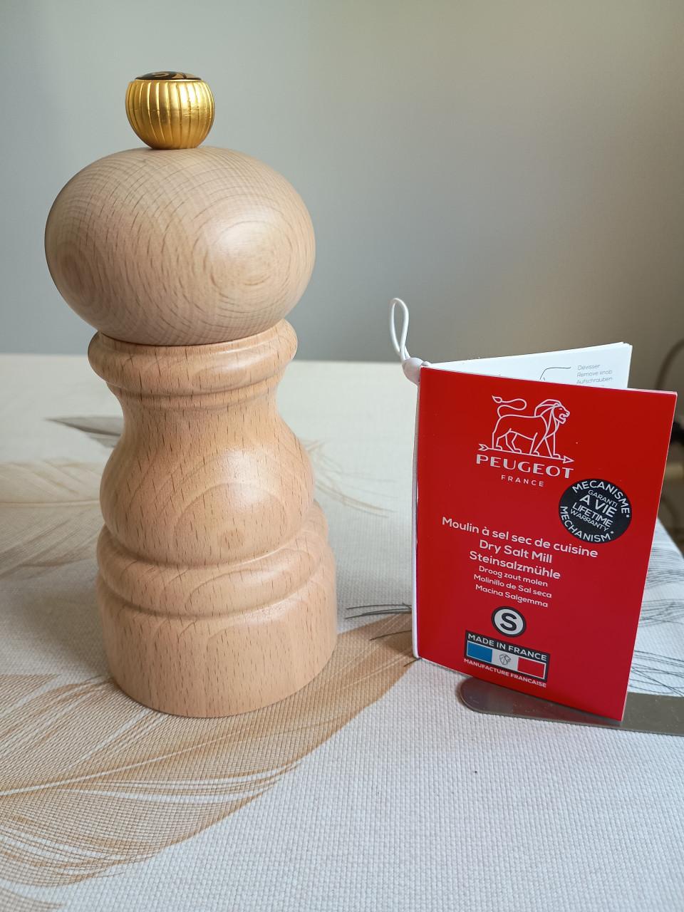 Peugeot Paris zoutmolen 12 cm hout