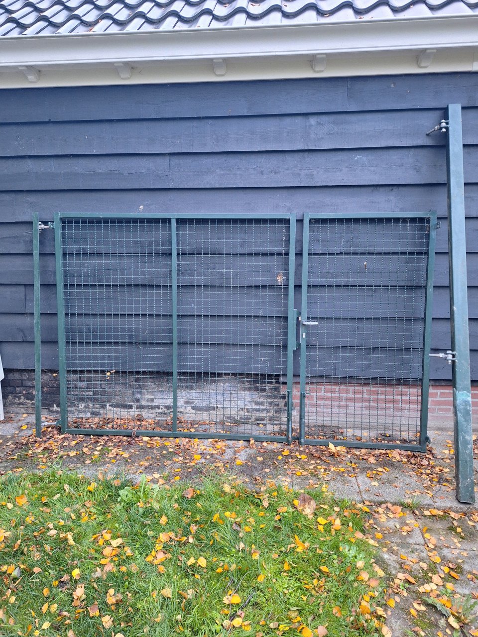 Poort, looppoort, hek, hekwerk, draaipoort