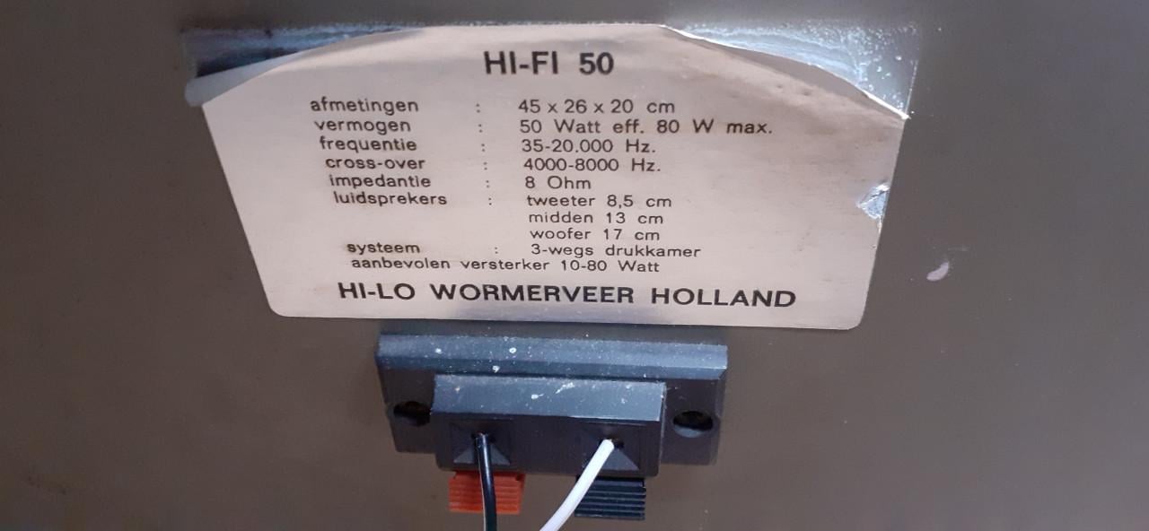 Versterker  sony met vintage speakers 3 way system