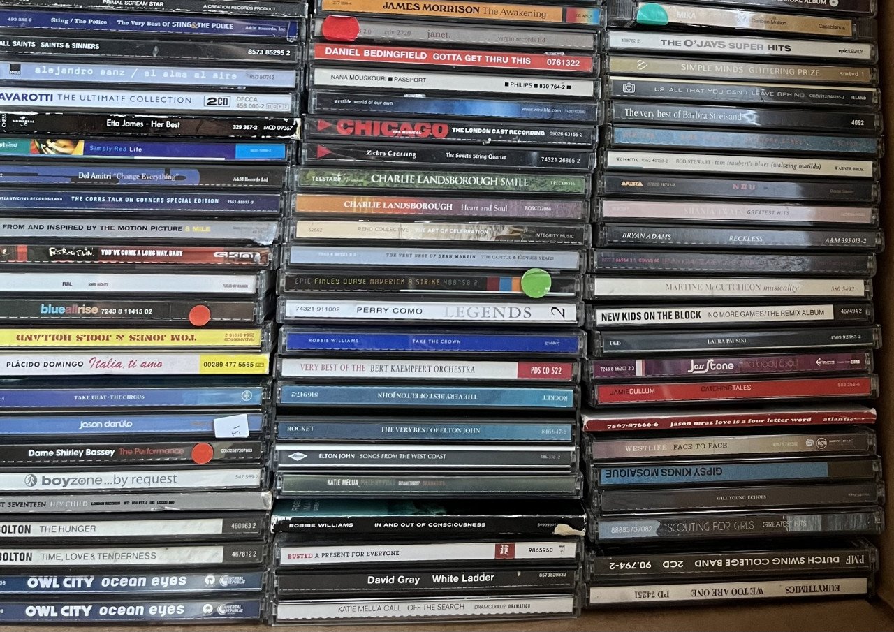 Toffe cd’s voor maar ‘n euro per stuk
