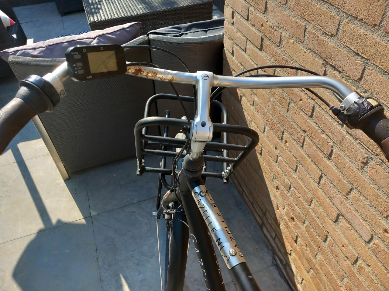 Gazelle puur herenfiets met storing E3