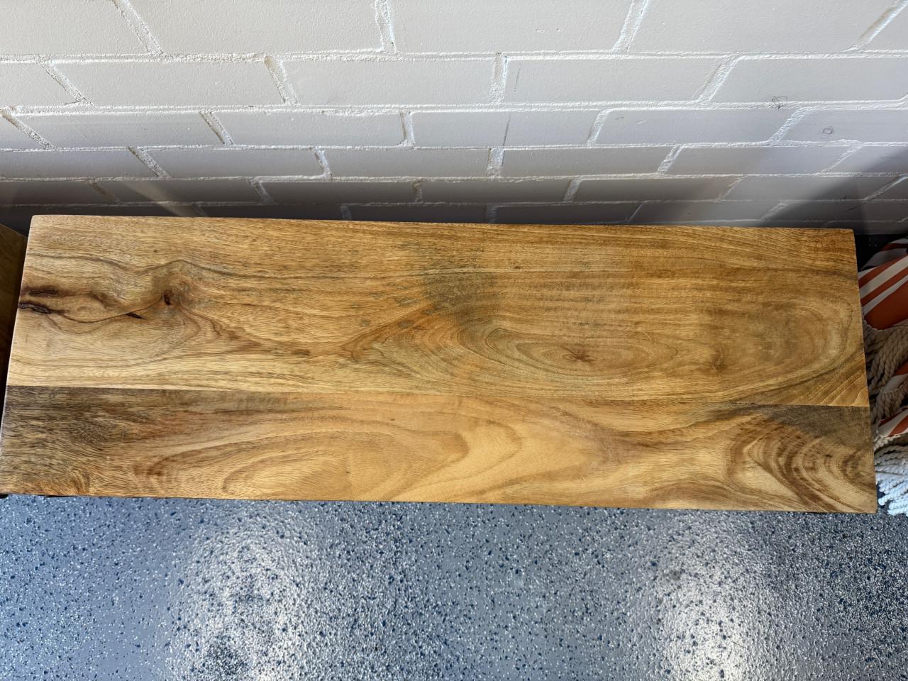 Twee mango houten kasten - TV meubel