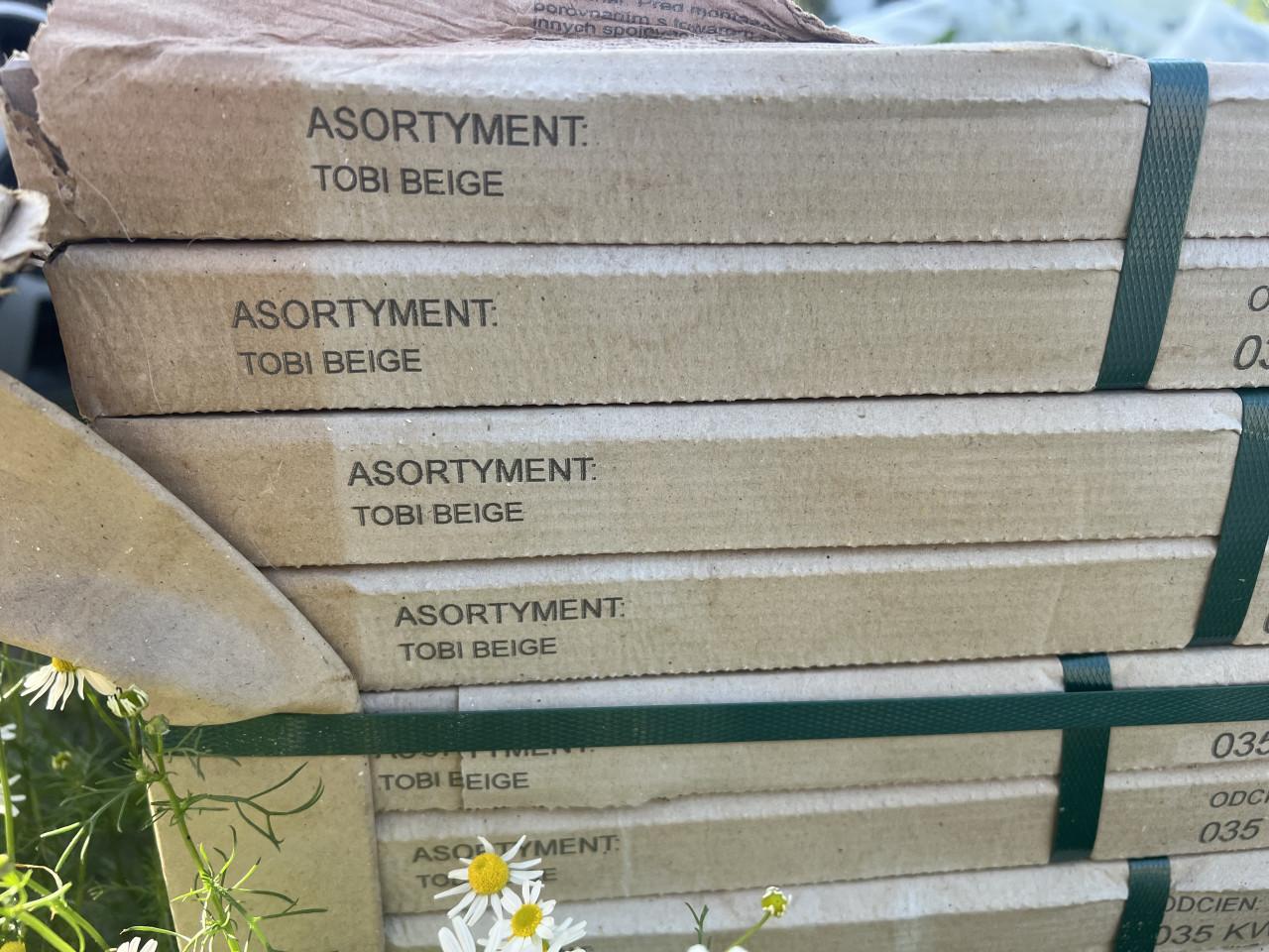 Beige tuin tegels 90x90