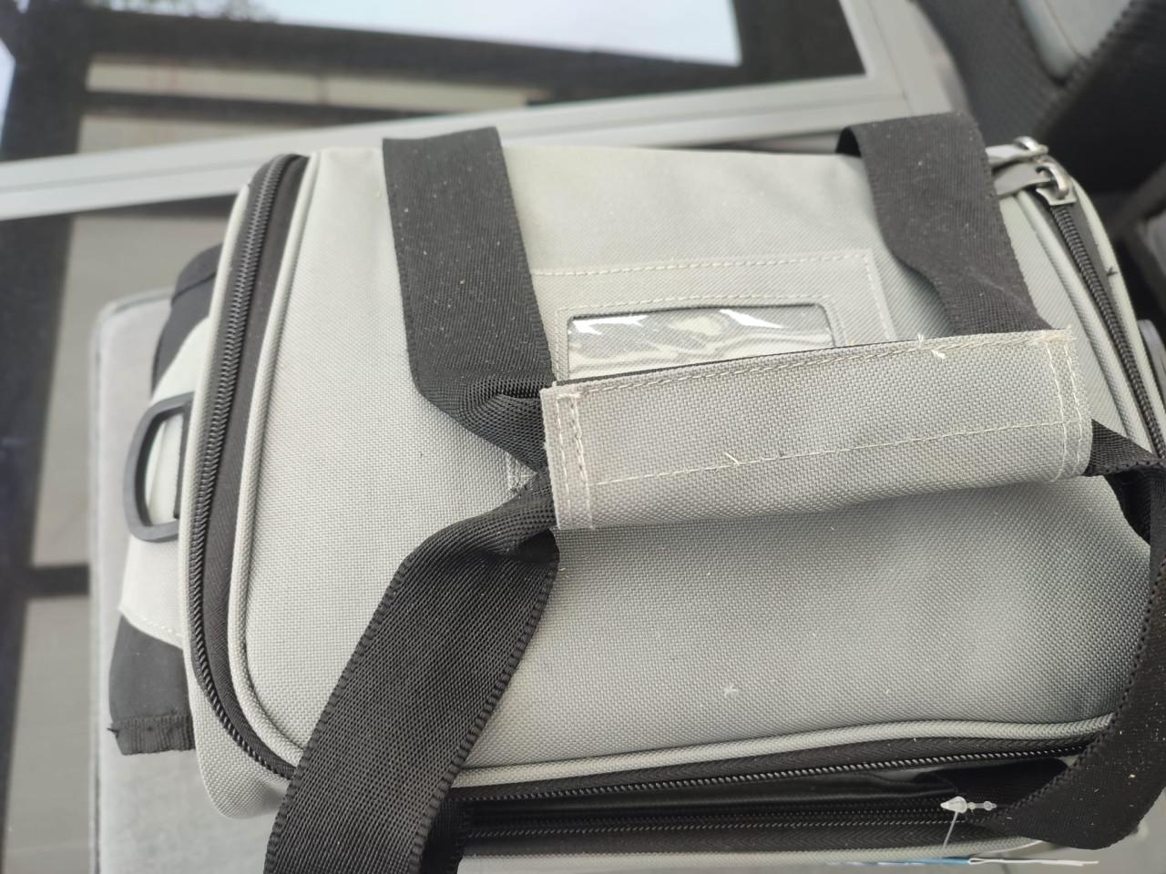 Mooie en stevige vis tas.