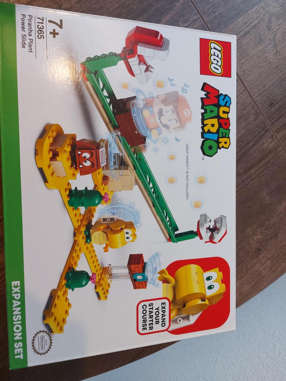 Lego SUPER Mario 71365 Piranha Plant Power Slide  compleet in doos
