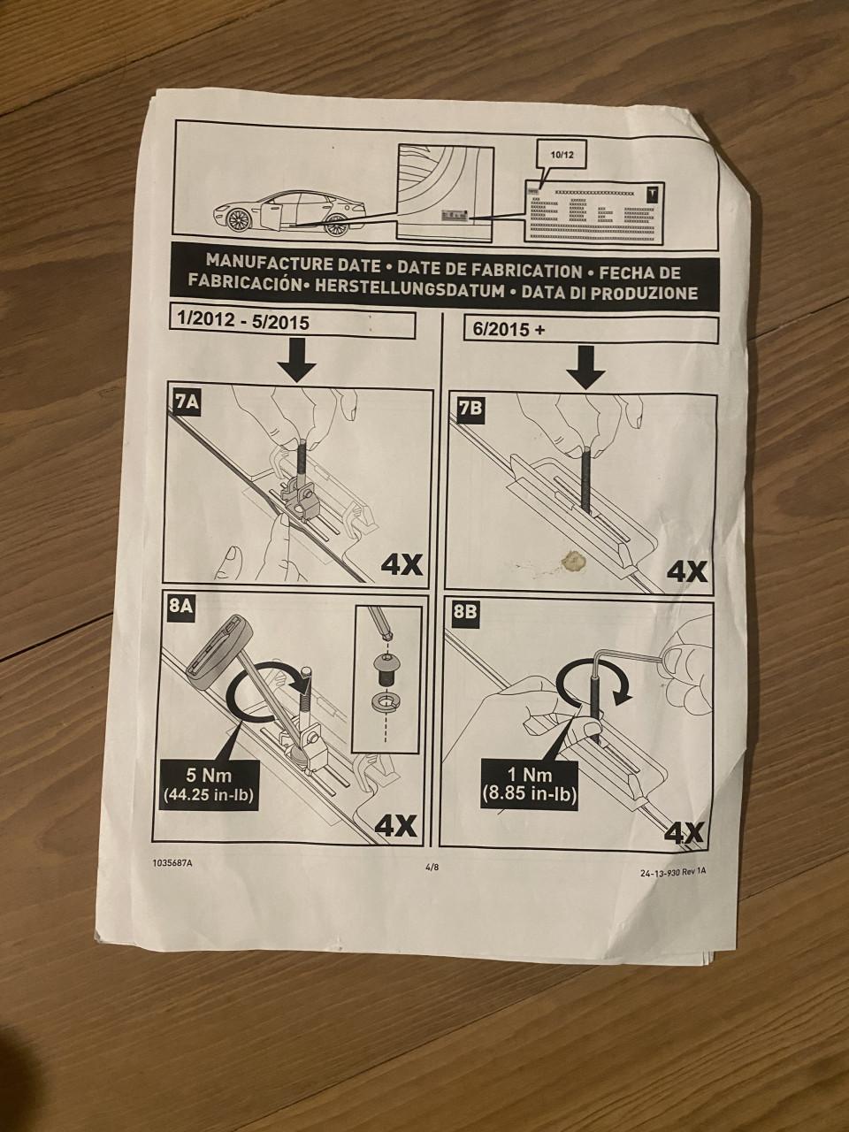 Tesla model S dakdragers en fietsen drager