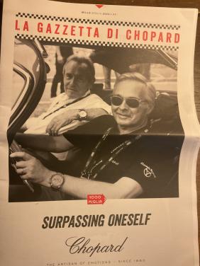La Gazetta di Chopard ( Mille Miglia )