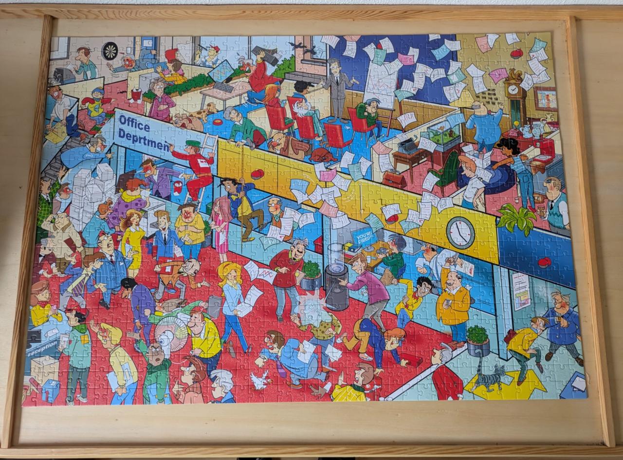 That's Life puzzel Kantoor