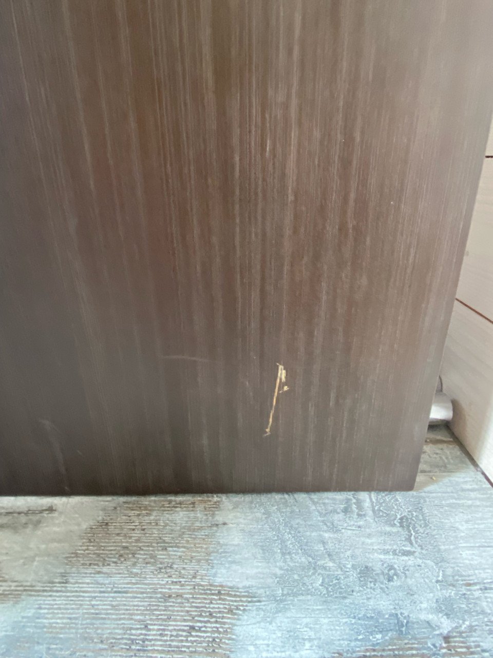Mooi robuust masief houten bed 160x200