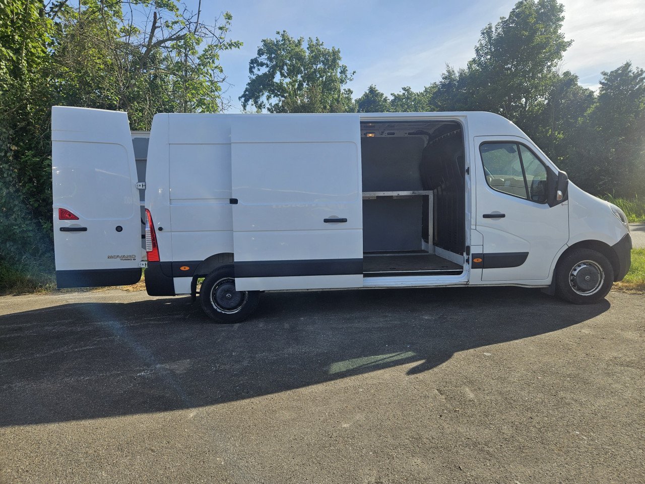 Opel Movano bestelbus wit
