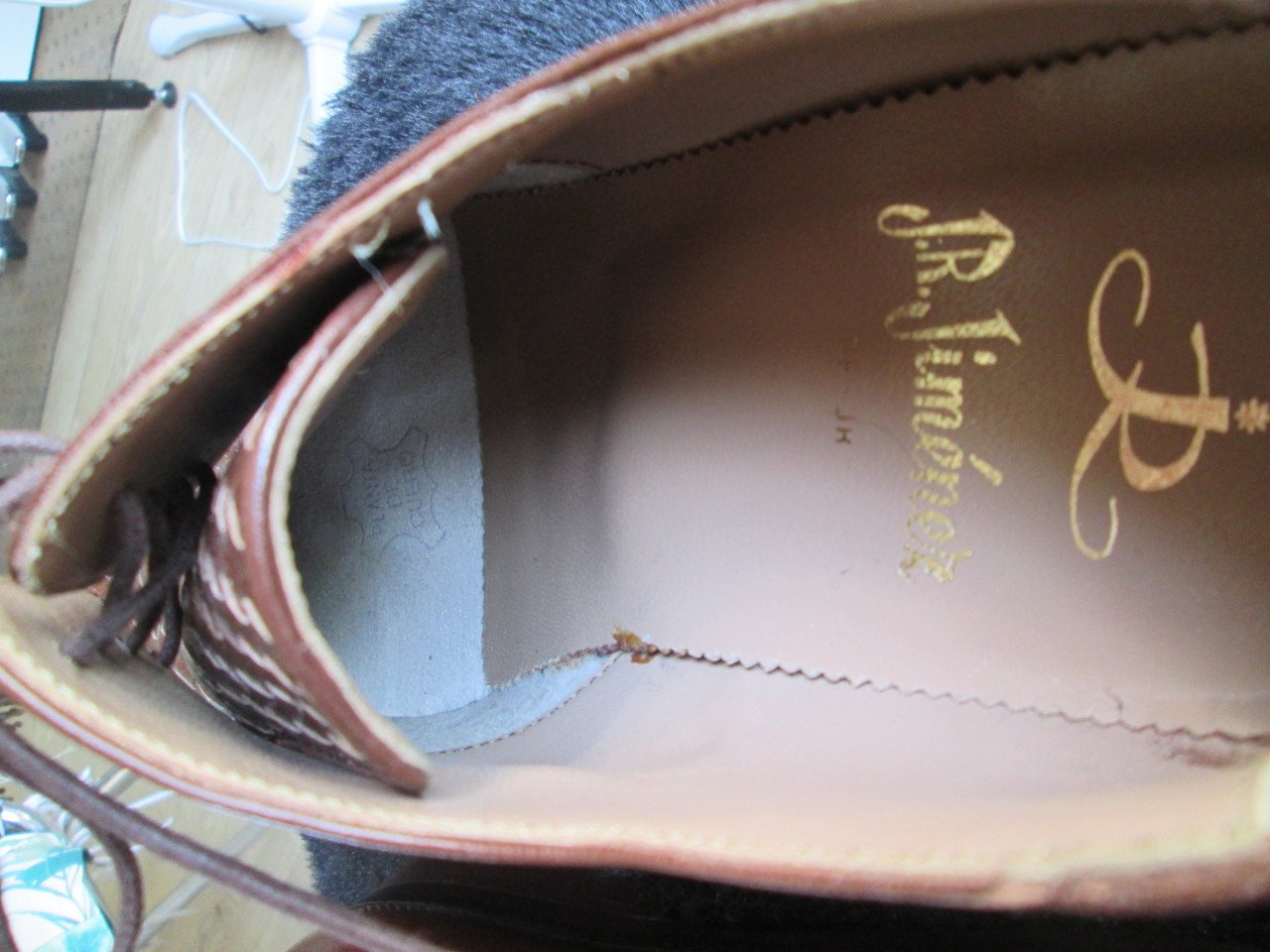 Leren herenschoenen