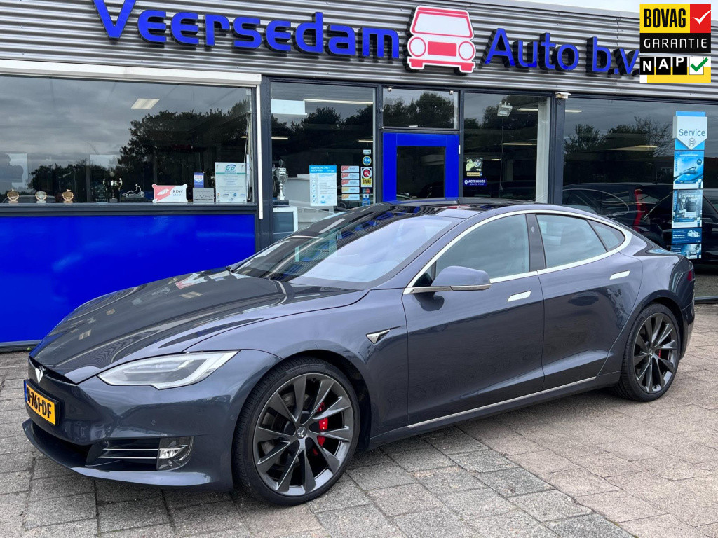 Tesla Model S s p100d ludicrous full options, autopilot , 21 inch velgen en