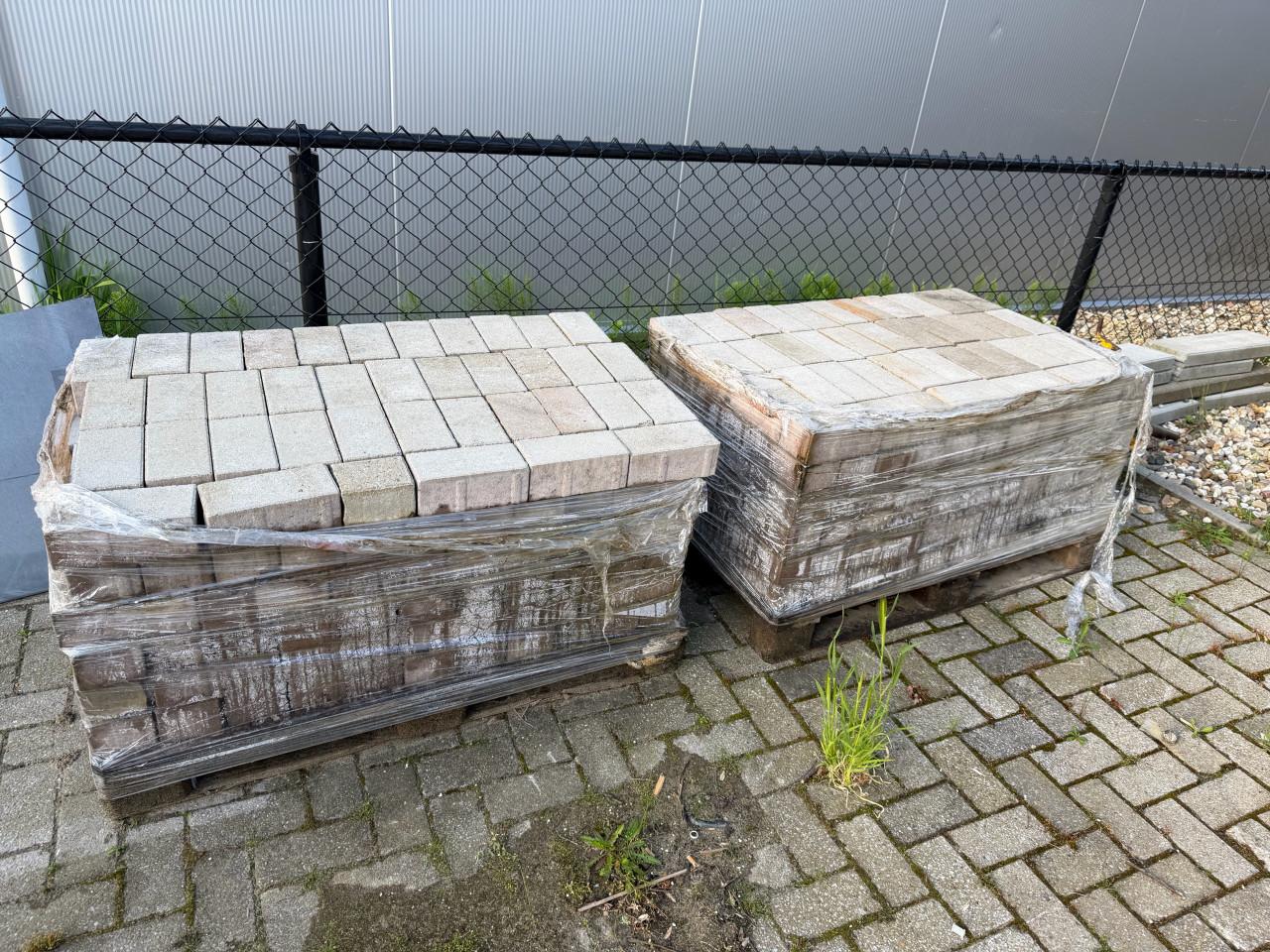 Betonklinkers 8 cm Grijs 20m2