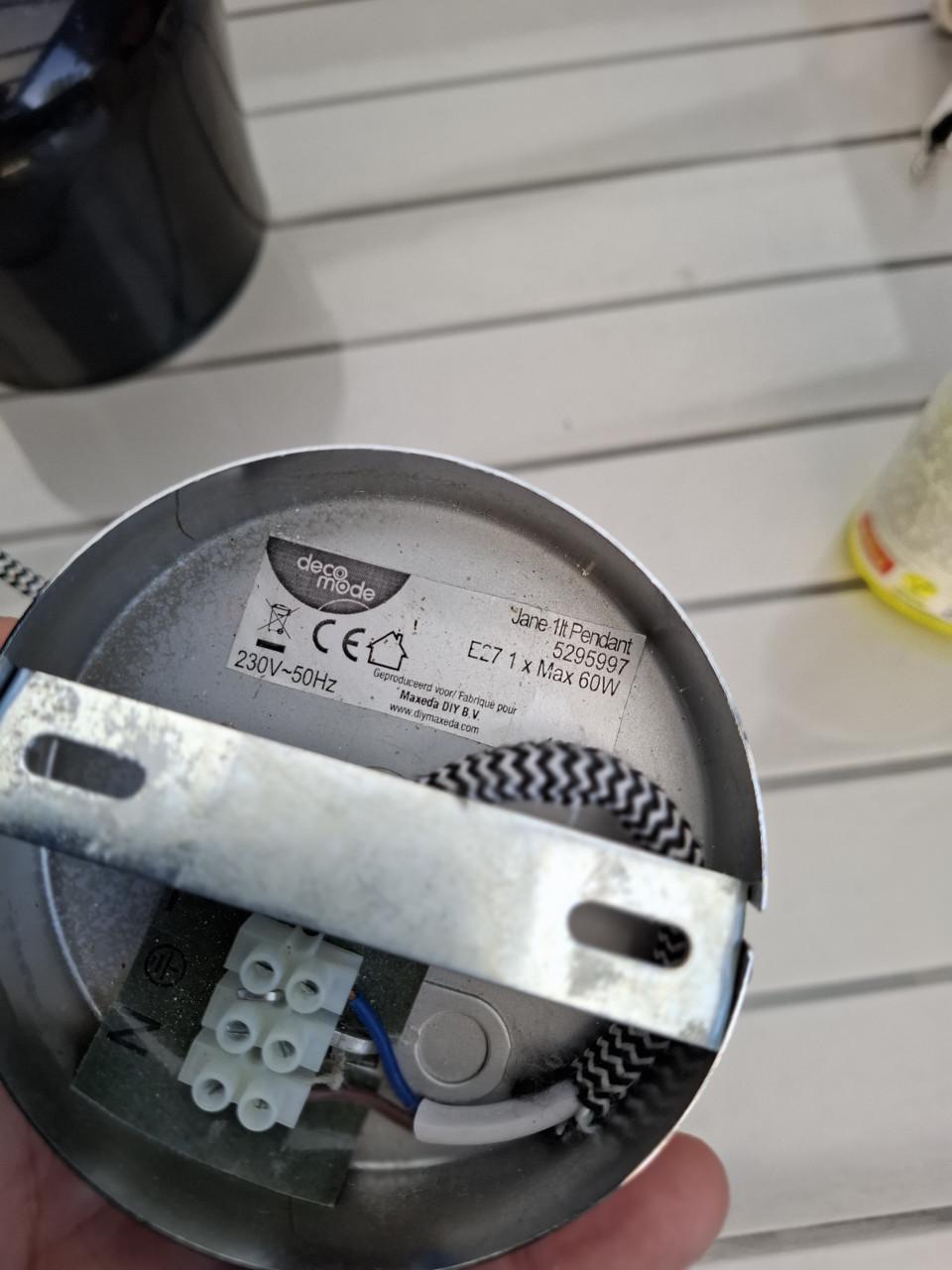 Hanglamp E27 DecoMode Jane 5295997.