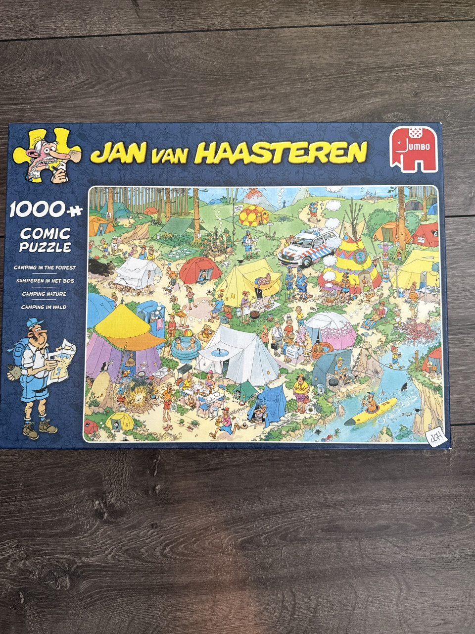 Van Haasteren - kamperen in het bos 🧩
