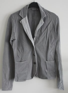 Grijs jasje blazer maat m