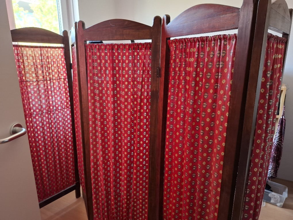 Brocante kamerscherm