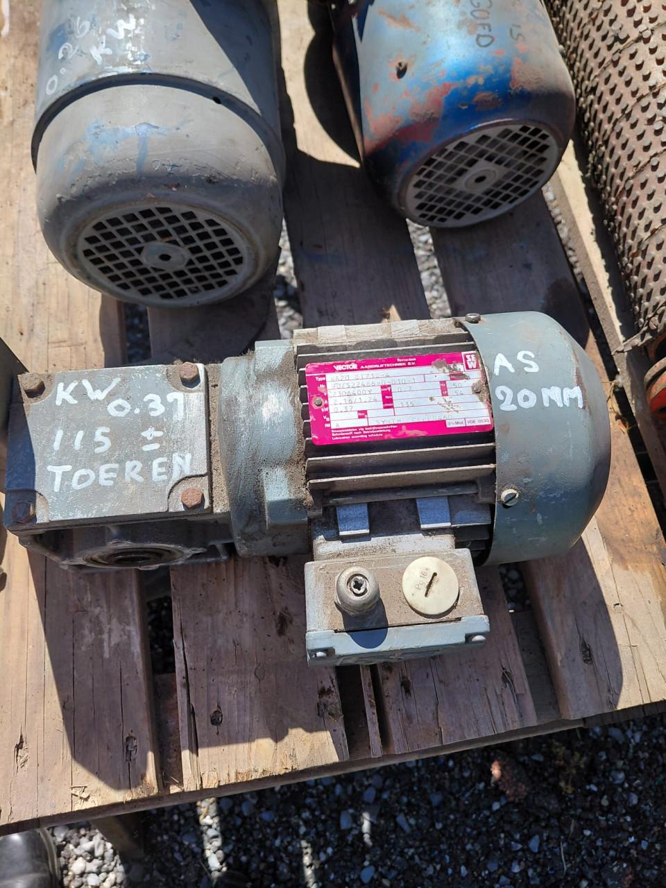 Elektromotoren 9 stuks