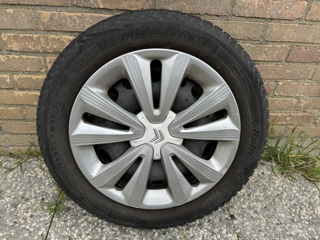 4 Michelin winterbanden 16 inch